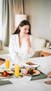 13 reactions | Ever wished mornings looked like this? Wake up to breathtaking views, ultimate comfort, and breakfast in bed. Your dream stay is just a booking away. For reservations, call us at +971 4 318 2999 #HiltonDubaiJumeirah #HiltonDubaitheWalk #FamilyStay #HiltonStay #Staycation #JBR #BedroomSuite #hiltondubai #DubaiHotels | Hilton Dubai Jumeirah & Hilton Dubai The Walk | Facebook
