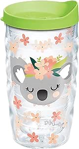 Tervis Coton Colors Made in USA Double Walled Insulated Tumbler, 10 oz Wavy, Koala
