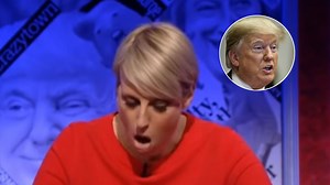 BBC Anchor Dry Heaves While Recalling Trump Being 'Creepy' Before Interview