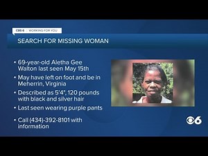 Search continues for missing Virginia woman: