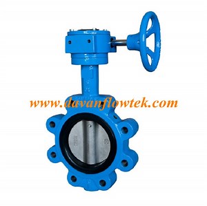 [Hot Item] Ggg50 Pn16 Ductile Iron Wafer Flanged Lug Butterfly Valve Gear Butterfly Valve China Factory Wafer Butterfly Valve EPDM Butterfly Valve Flange Butterfly Valve