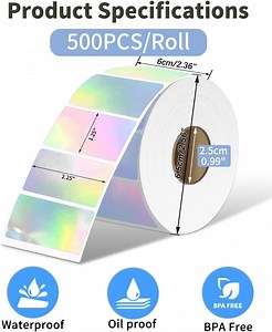 [Hot Item] Laser-Printed Thermal Labels for Packaging Materials