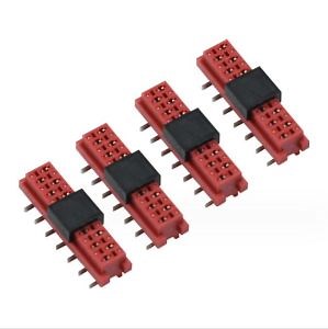 [Hot Item] Reliable 1.27mm Red IDC Micro-Match Connector for Electronics