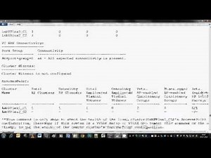 VPLEX HealtchCheck Commands OutPut PART 4