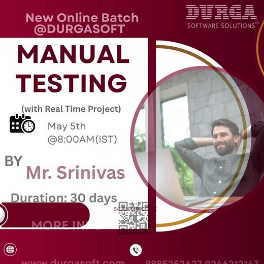🚀 New Online Batch Launch @ DURGA SOFT!
