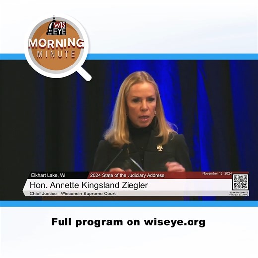 Wisconsin Chief Justice Annette Ziegler delivered her annual State of the Judiciary calling on improved access to justice, including steps to address lawyer shortages, particularly in rural areas. Justice Ziegler highlighted that Wisconsin is not alone in facing challenges caused by lawyer shortages. She said that makes it difficult to find attorneys who can be appointed to handle cases through the State Public Defender Office, but emphasized the importance of creating programs and incentives to