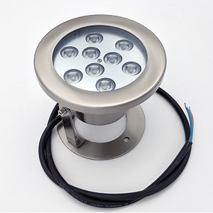 [Hot Item] IP68 Waterproof Outdoor 304 Stainless Steel LED Pool Lamp Fountain Underwater Light