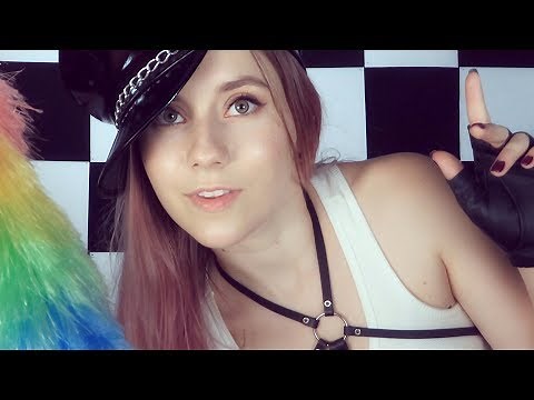 ASMR ♥ You are in my Trap ♥ EAR MASSAGE & BRUSHING & MASSAGE ♥ Come to the dark side! 😎