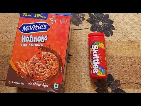 Mcvities Hobnobs Skittles Sandwich cookies