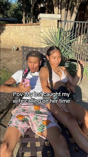 Pov-My bsf caught my wife calling on her time🤞🏽🙄💕 #funnyskits #viralskit #relashionship #viral