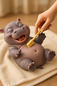 84K views · 1.5K reactions | Baby hippo getting the ultimate tummy giggles… #b#babyhippot#tummyticklec#cutereactionsa# | Automation Ai | Facebook