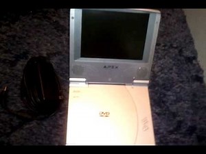Goodwill Pick up of Apex Portable Dvd Player