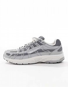 Nike P-6000 unisex trainers in grey and off white | ASOS