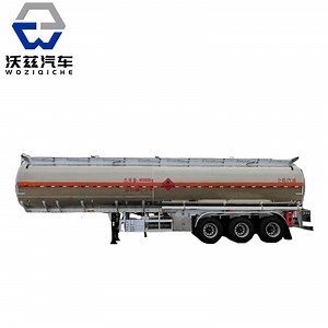 [Hot Item] Cost-Effective Three-Axle Tandem Aluminum Alloy Fuel Tank Semi-Trailer for Oil