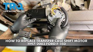How to Replace Transfer Case Shift Motor 1997-2003 Ford F-150
