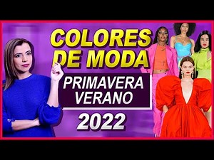 Top 10 TRENDY COLORS / SPRING SUMMER 2022