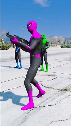 GTA 5: Spiderman vs King Kong 😲| #shorts