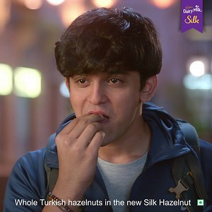 It’s a new type of experience. It’s a new kind of love. New Silk with whole Turkish hazelnuts. | Cadbury Dairy Milk SILK - Have you felt Silk lately?