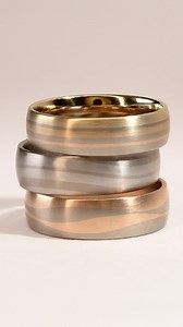 Not just a ring—a whole style statement. #finejewelry #weddingrings #mensweddingbands #mensweddingrings #weddingbands #tungstenrings #tungsten | Robbins Brothers Fine Jewelers