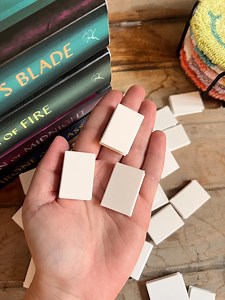 Mini Book Blanks 3D Printed Book Miniature Books Mini Books Anxiety Bookshelf Tiny Book Mini Bookshelf Gift for Book Lovers Bookish Gift - Etsy