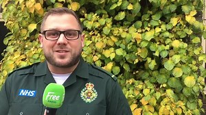 Great video from Cheralene Lavery at @wearefreeradio about the #BlueLightHappy campaign started by @wmasRobMoore | Officialwmas
