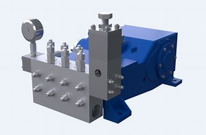 [Hot Item] 28MPa 150lpm Heavy Duty High Flow Pressure Washer Pump for Industrial Cleaning