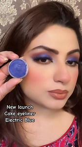 9.1K views · 321 reactions | New launch cake eye liners Black coal n Electric Blue Try amazing wing eyeliners ,smoky or Color eyeshadow Look with these gems 900/- each Mariascollections.com Inbox us for order or order on our website | Maria's collections by Maria Zahid | Facebook