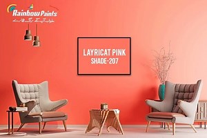 The color pink represents compassion, nurturing and love. Pink is intuitive and insightful, showing tenderness and kindness with its empathy and sensitivity. Shade Displayed: Layricat Pink (Shade no 207) #RainbowPaints | Rainbow Paints | Facebook