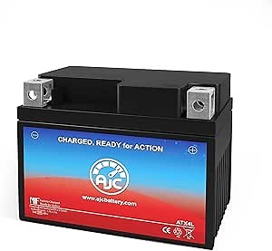 AJC Battery Compatible with PGO Libra 150 Carb 150CC Scooter and Moped Battery