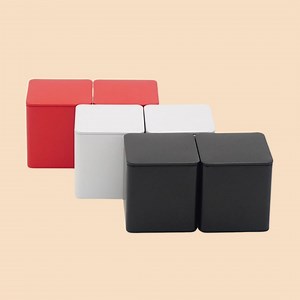 [Hot Item] Custom Printed Sugar Coffee Canisters Food Packaging Metal Tin Can Box Coffee Spice Square Tea Tin