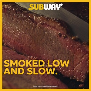 3.2K reactions · 656 shares | Brisket. Smoked cheddar. Barbeque sauce. YAAS. | Subway | Facebook