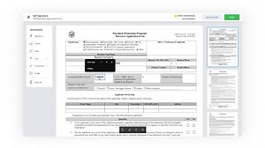 How to fill Paycheck Protection Program form online on web, with Signeasy