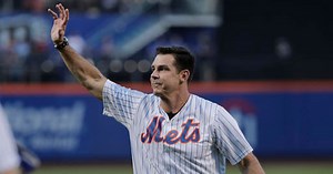 Gay baseball player Billy Bean throws first pitch at Mets Pride Night - LGBTQ Nation