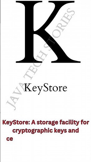 KeyStore in Java