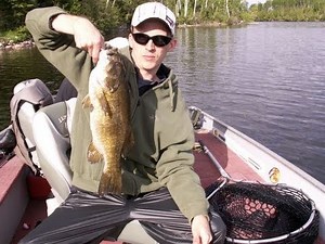 Monster Smallmouth Bass Fishing - Ely Minnesota Boundary Waters