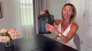 Fireproof Photo Storage Box with 18 Inner 5" x 7" Photo Case, Extra Large Photo Storage Containers with Lock, Collapsible Portable Photo Organizer with Handle for Photos, Picture