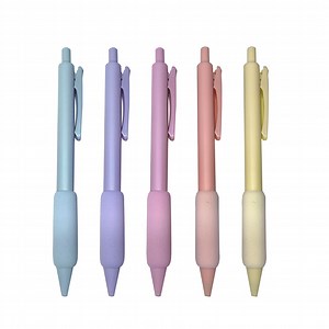 [Hot Item] Quick Smooth Writing Colorful Silicone Retractable Gel Ink Pen