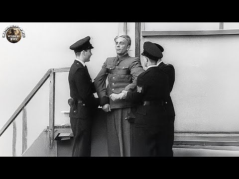 Public Execution of Karl Hermann Frank - Nazi Mastermind Behind the Lidice Massacre (1946)
