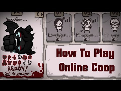 How To Play Online Coop - BINDING OF ISAAC ONLINE