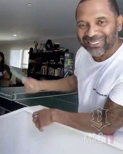 7.4K views · 154 reactions | Mike Epps Challenges Wife Kyra In Ping Pong!  #mikeepps #kyraepps #friday | 9magtv | Facebook