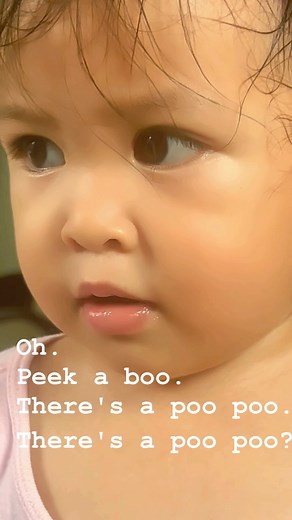 Peek a boo... there's a poo poo 💩 | Kifli Hataman-Salliman