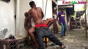 She miss her way and got in to a wrong hand, she ends up with ghetto outdoor fucked