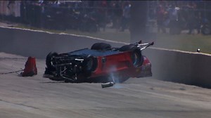 Whoa! A couple of scary incidents in NHRA qualifying today for the #SummitNats. Fortunately everyone was OK. | INDYCAR on FOX