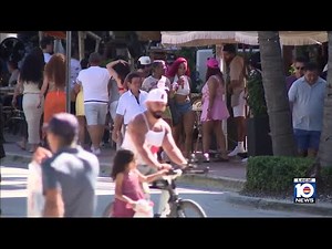 Spring break crowds pack Miami Beach as parties continue under tighter oversight