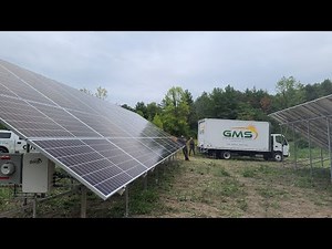 20kW Ground Mount Solar Installed in 2 days!