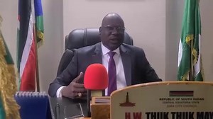 Press Statement regarding the closer of UAP insurance company and how it was reopened by the Mayor of Juba City Council. Listen to H.W Thiik Thiik speech regarding malicious act by some government officials. #tonjtimesupdates | Tonj Times