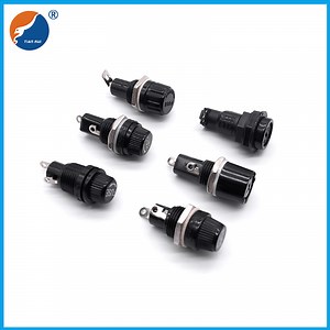 [Hot Item] Panel Mount Glass Fuse Tube 5*20mm Fuse Holder