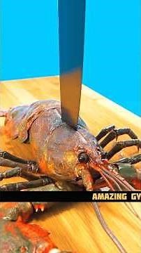 The Secret Way To Get 100% Of Lobster Meat 🤯😨 #facts #education #lobster #viral #shorts