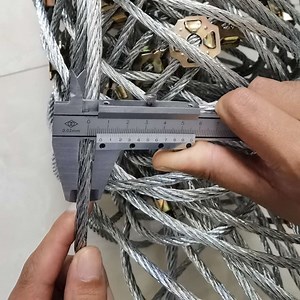 [Hot Item] Stainless Steel Wire Rope Mesh Net Rockfall Barriers Rock Fall Netting (factory)
