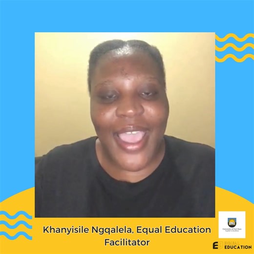 📍Today is the day! Eastern Cape Facilitator, Khanyisile Ngqalela invites you to join us for a #HumanRightsDay2024 🇿🇦 celebration with University of Fort Hare at the Alice campus at 2pm as we discuss #BuildingYouthPowerBeyondTheBallot. | Equal Education